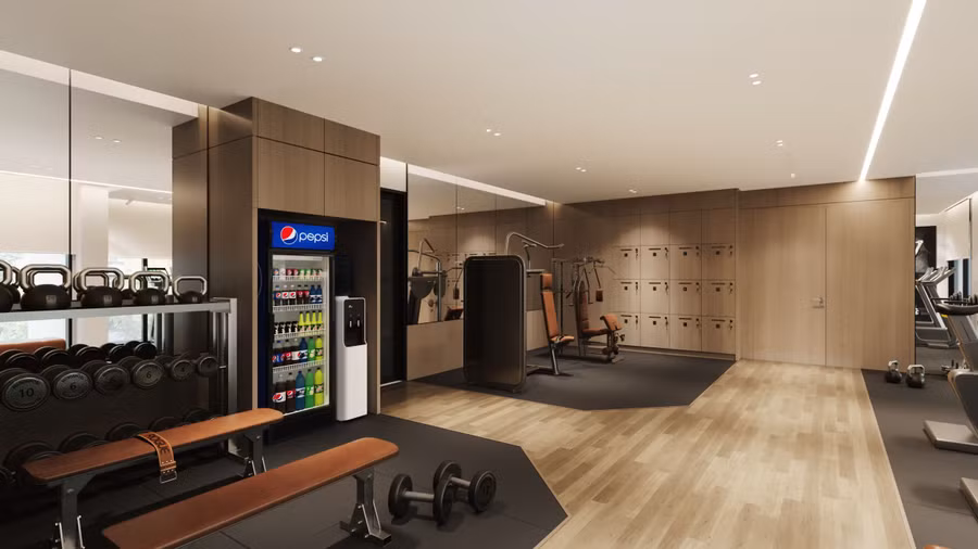 Phòng gym &amp; yoga hiện đại, đẳng cấp tại TC2 đảm bảo sức khỏe thể chất cho cư dân