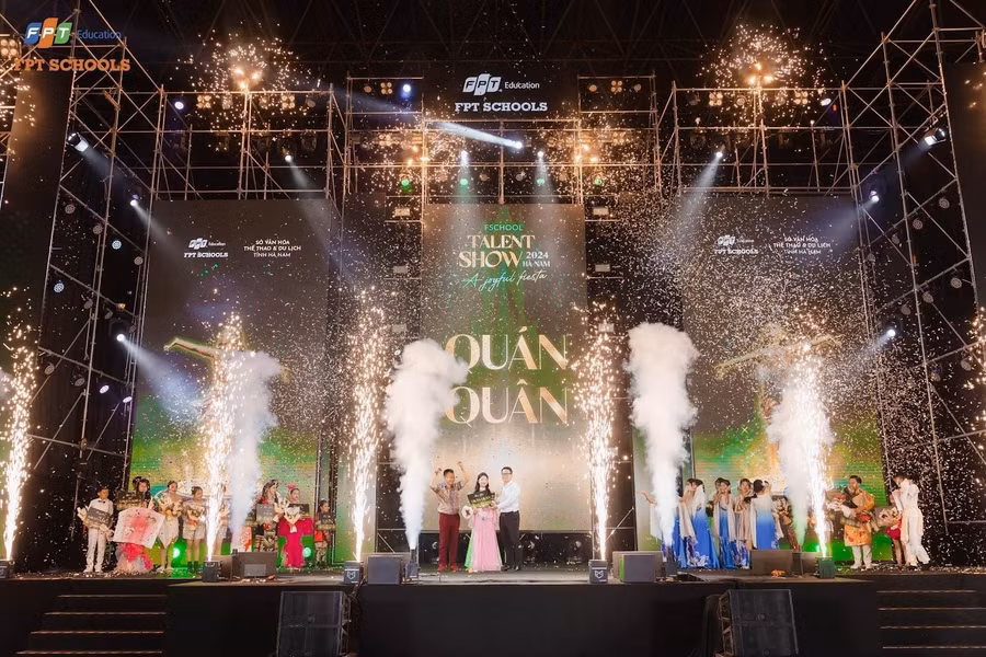 Quán Quân mùa 2 FPT Schools Talent Show Hà Nam 2024 đã chính thức lộ diện Quán Quân mùa 2 FPT Schools Talent Show Hà Nam 2024 đã chính thức lộ diện