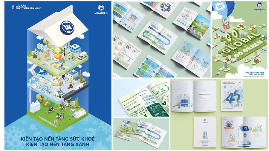 Một số Báo cáo PTBV của Vinamilk qua các năm Một số Báo cáo PTBV của Vinamilk qua các năm