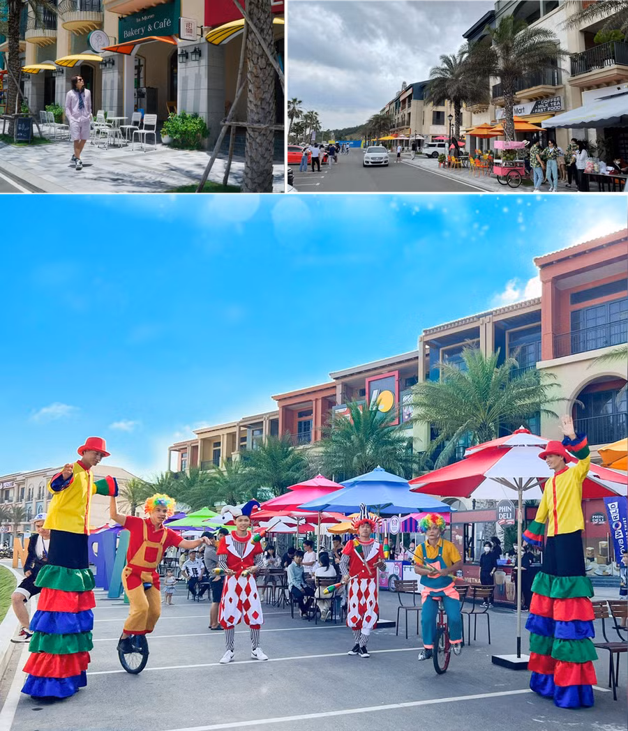 Có rất nhiều điểm thú vị tại Tuyến phố Festival Street đa sắc màu.