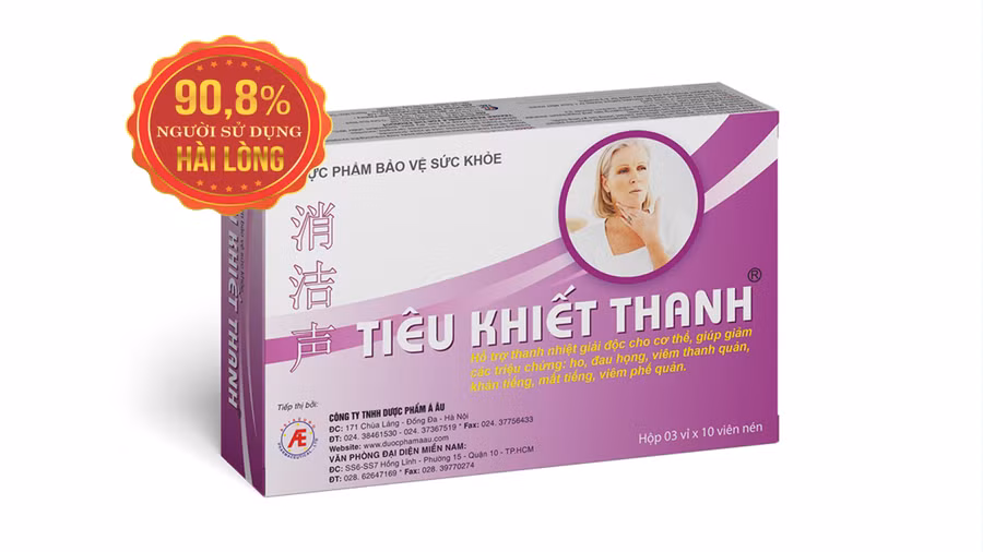 Tiêu Khiết Thanh giúp cải thiện khàn giọng, mất tiếng hiệu quả Tiêu Khiết Thanh giúp cải thiện khàn giọng, mất tiếng hiệu quả