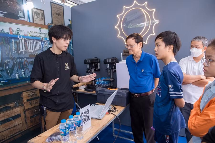 Các dự án được Học sinh Tài năng Vinschool xây dựng hướng tới giải quyết các vấn đề khác nhau trong xã hội. Các dự án được Học sinh Tài năng Vinschool xây dựng hướng tới giải quyết các vấn đề khác nhau trong xã hội.