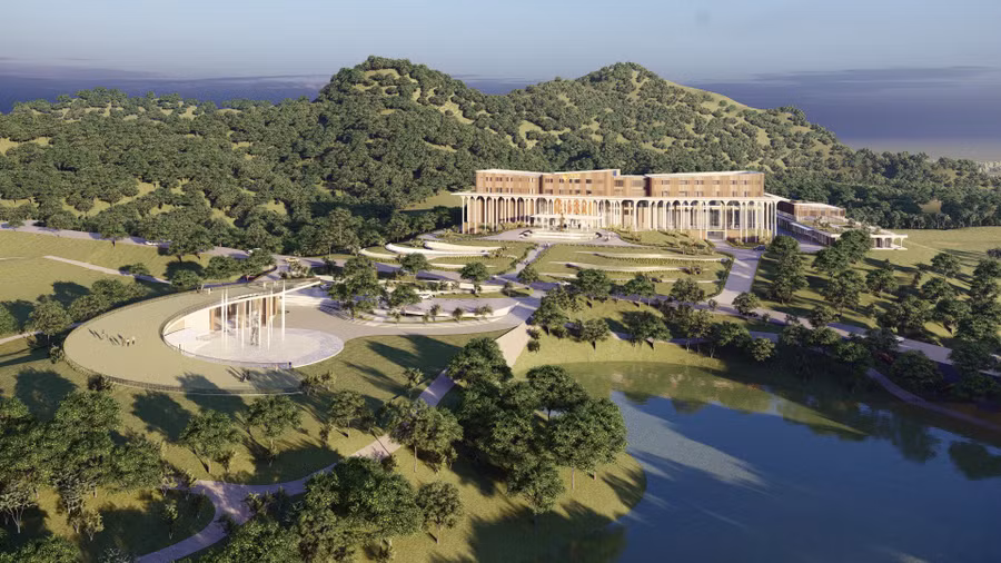 Phối cảnh Học viện T&amp;T Golf Academy.