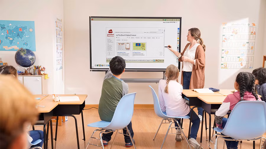 myViewBoard - Phần mềm dạy học tích hợp online