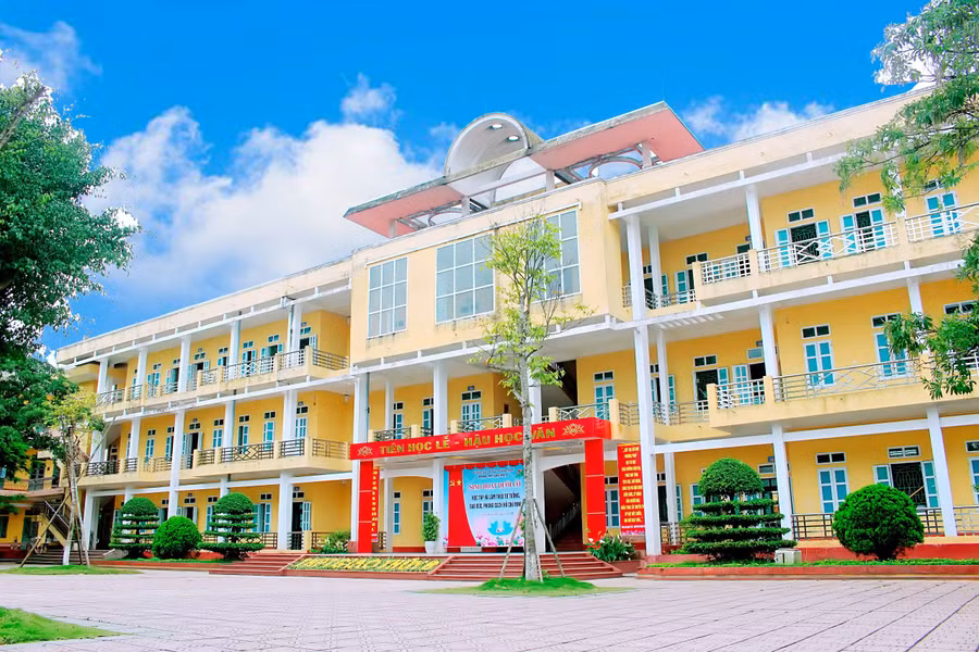 Cơ sở vật khang trang đồng bộ sau 50 năm xây dựng và trưởng thành