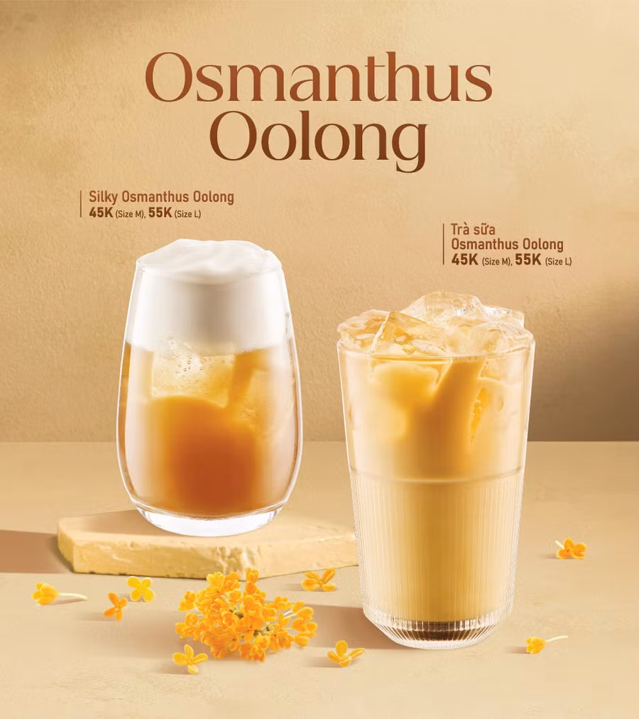 Oolong Osmanthus đốn tim tín đồ sành trà bằng mùi hương thanh tao