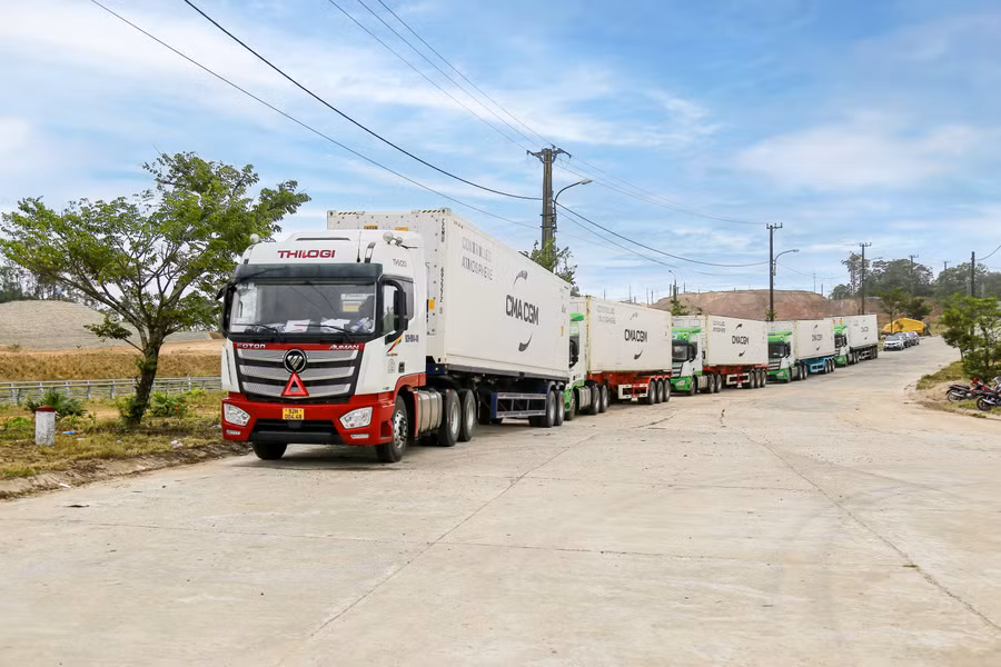 THILOGI vận chuyển nông sản từ nông trường Lào qua cửa khẩu quốc tế Nam Giang, Quảng Nam THILOGI vận chuyển nông sản từ nông trường Lào qua cửa khẩu quốc tế Nam Giang, Quảng Nam