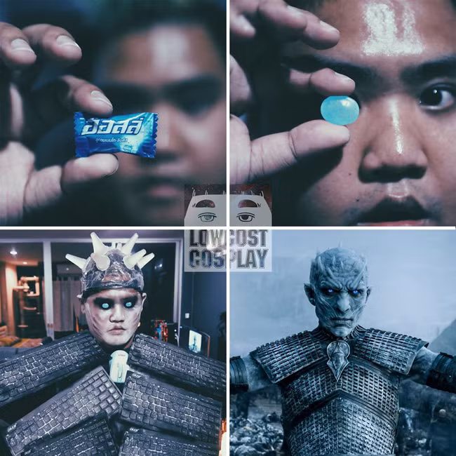chang trai ba dao khien dan me cosplay "giat minh" hinh anh 3