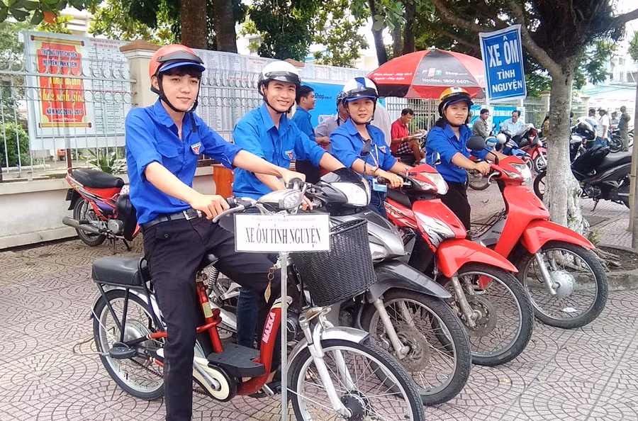 Hình ảnh đẹp kỳ thi THPT quốc gia 2017 ở Đồng bằng sông Cửu Long