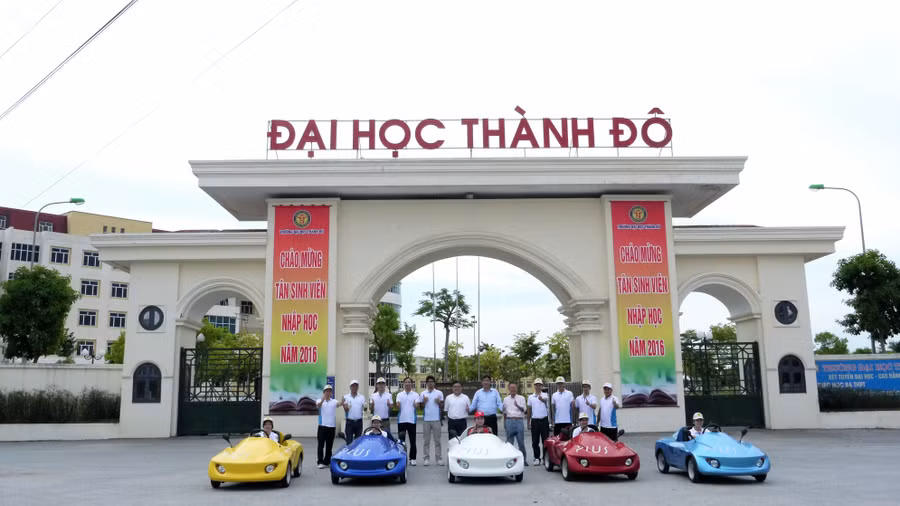 SV trường tư thục nhiều lần được vinh danh trong các cuộc thi về công nghệ ô tô