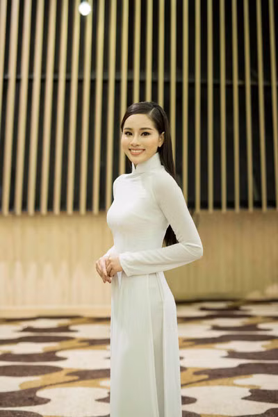 Con gái diễn viên Kiều Trinh bất ngờ dự thi Hoa hậu Đại Dương ảnh 7