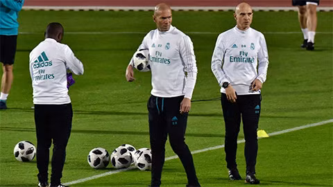Trở lại Real, Zidane sẽ làm việc với ekip nào?