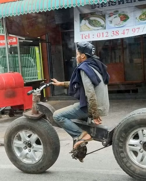 Kiểu xe ‘độc nhất vô nhị’. Kiểu xe độc nhất vô nhị.
