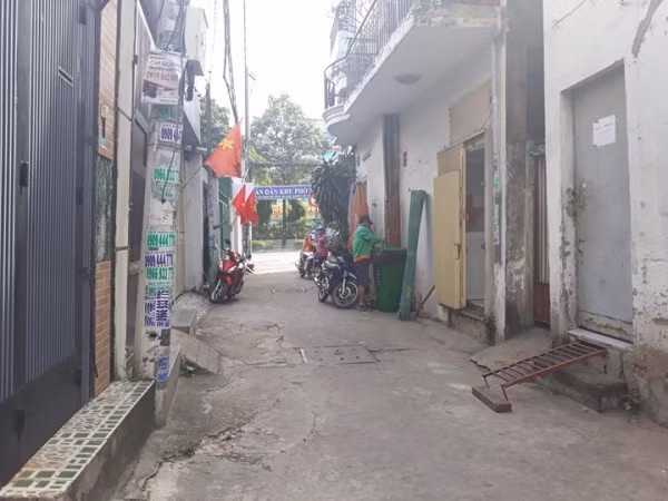Hiện trường vụ việc.