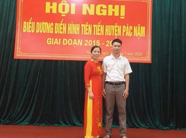 Tác giả và nhân vật trong bài viết "Người thầy của núi".