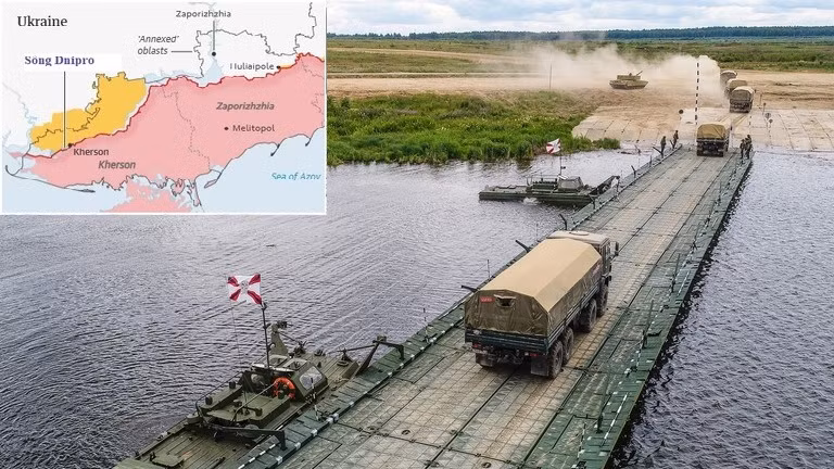 Ukraine liên tiếp vượt sông Dnipro, quyết đánh thắng trận then chốt ở Kherson