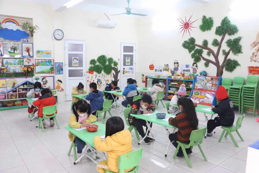Các trường tận dụng "thời gian vàng" trên lớp để dạy trẻ kỹ năng cần thiết.