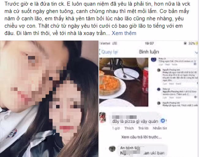 Nhờ xem review quán ăn phát hiện chồng cặp bồ, vợ nhẹ nhàng ra tay khiến cả hai “tím mặt“