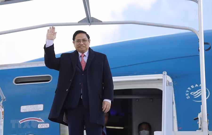 Thủ tướng Phạm Minh Chính. (Ảnh: Dương Giang/TTXVN).
