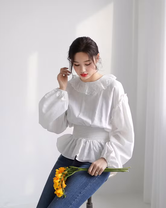 Sơ mi công chúa làm các nàng mê style bánh bèo điêu đứng - 3