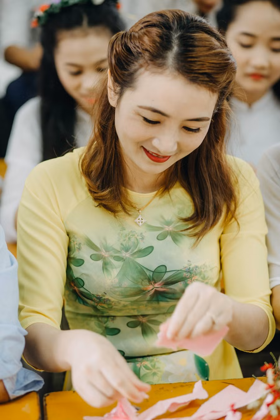 Cô giáo Nguyễn Thị Hồng Ngân (ảnh nhân vật cung cấp) Cô giáo Nguyễn Thị Hồng Ngân (ảnh nhân vật cung cấp)