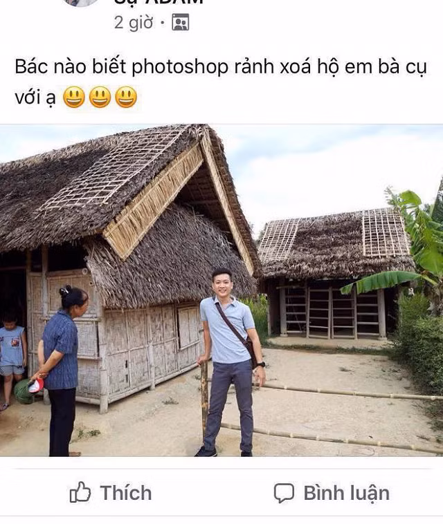 Đăng đàn nhờ dân mạng xóa hộ bà cô trong ảnh, thanh niên nhận ngay cái kết đắng như mọi khi - Hình 1