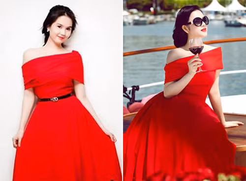Ngọc Trinh cho rằng những mẫu váy mình copy đều có chọn lọc