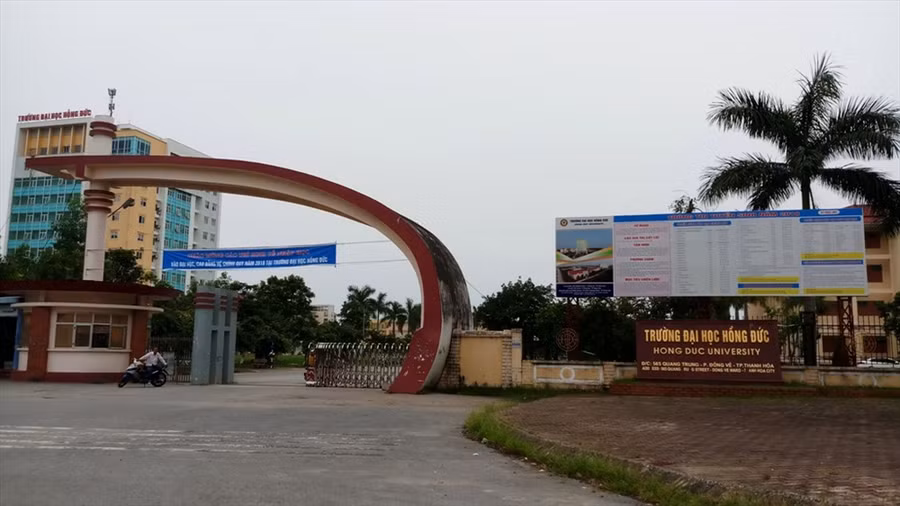 Luật sư cho rằng, Trường ĐH Hồng Đức sử dụng tài sản công vào mục đích kinh doanh khi chưa được phép có thể xem xét xử lý theo quy định. (Ảnh: NT)