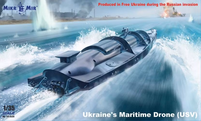 Tàu thuyền không người lái của Ukraine đã gây hư hại cho nhiều tàu chiến Nga