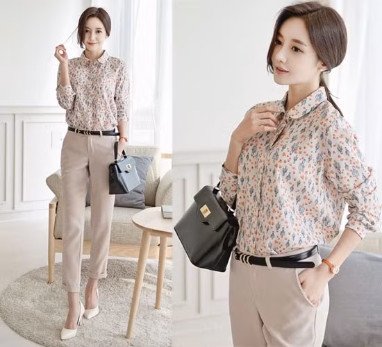 Nàng công sở đẹp thanh lịch với 3 cách mix đồ cùng áo sơ mi ảnh 1 thoi trang cong so phunutoday1