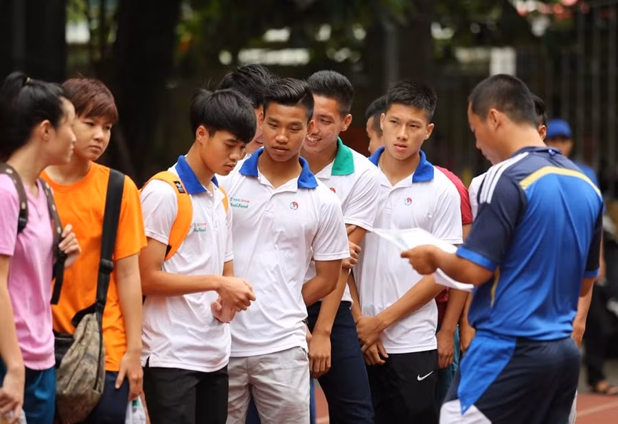 Văn Thanh, Văn Toàn, Công Phượng, Xuân Trường, Nguyễn Phong Hồng Duy