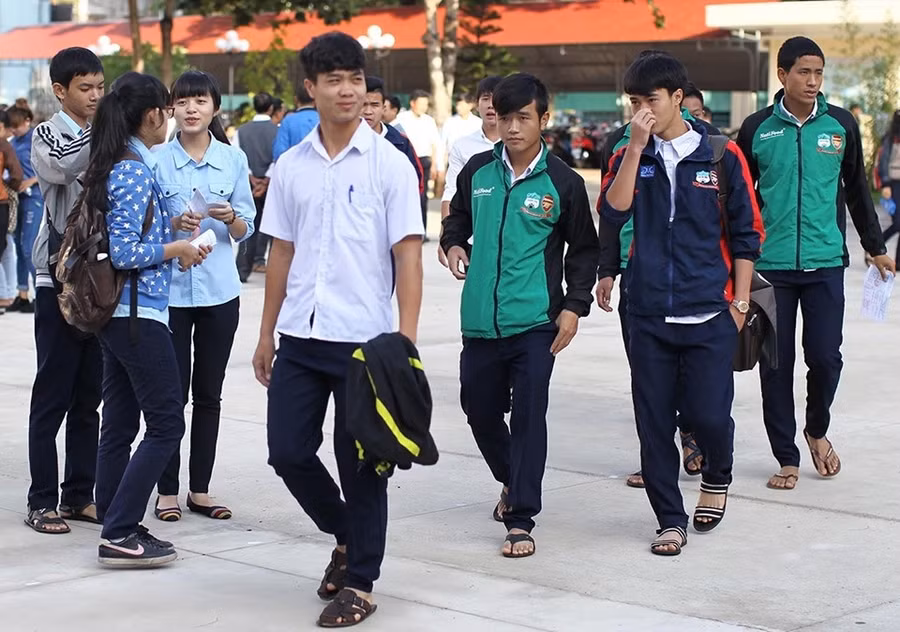 Văn Thanh, Văn Toàn, Công Phượng, Xuân Trường, Nguyễn Phong Hồng Duy