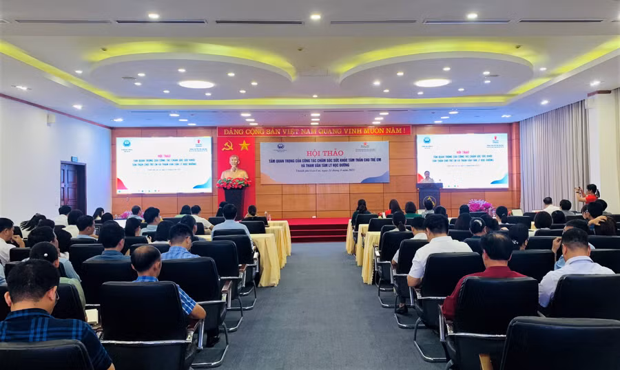 Hội thảo tầm quan trọng của hoạt động chăm sóc sức khỏe tâm thần trẻ em và tham vấn tâm lý học đường.