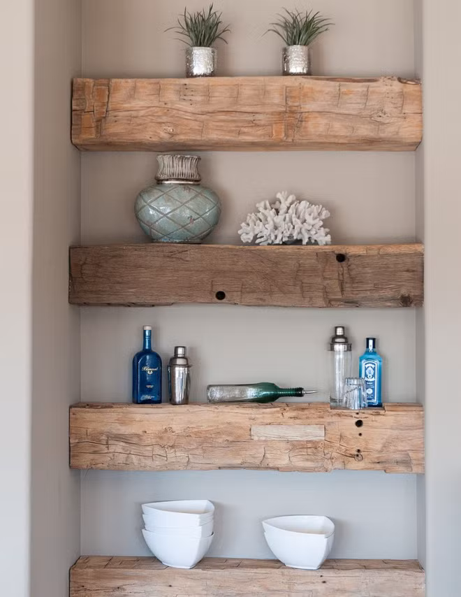 Những căn bếp đẹp hút hồn với kệ gỗ tự nhiên phong cách Rustic - Ảnh 15.