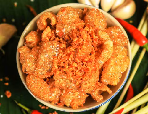 Phải biết cách làm thì da heo mới trở nên giòn rụm và thơm ngon. Ảnh minh họa.