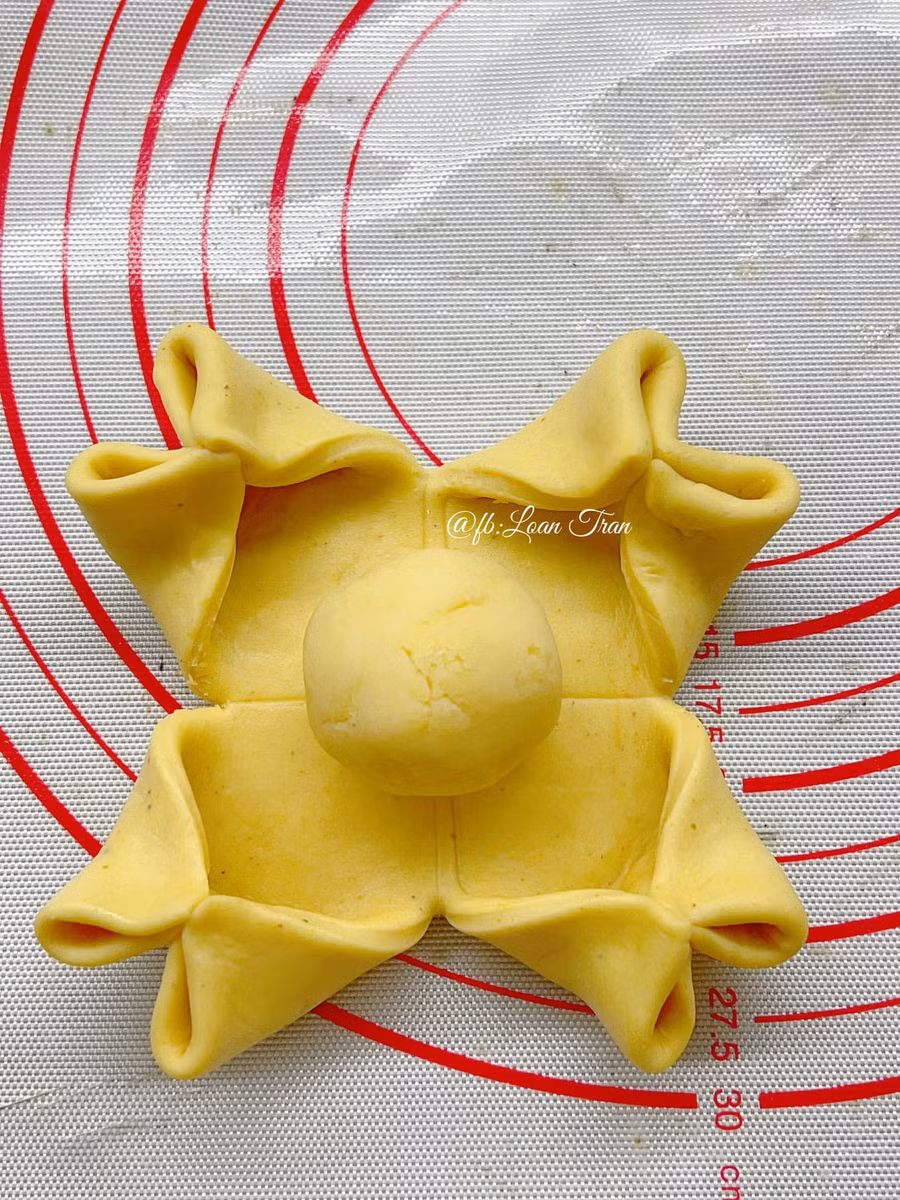 Bánh bao nhân đậu xanh.