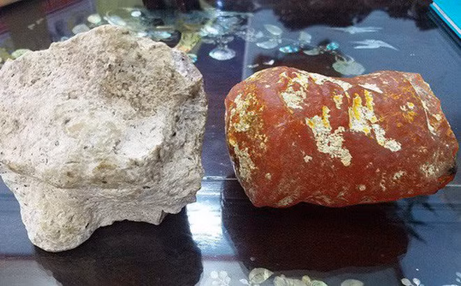 Nhặt được khối đá xù xì dạt bờ biển, ngư dân trúng lớn 12 tỷ Nhặt được khối đá xù xì dạt bờ biển, ngư dân trúng lớn 12 tỷ