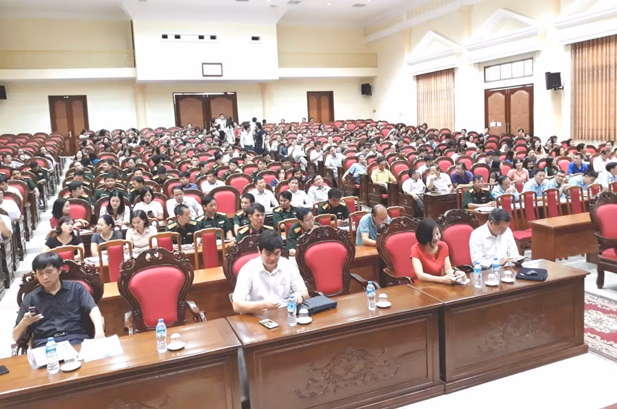 Quang cảnh lớp bồi dưỡng