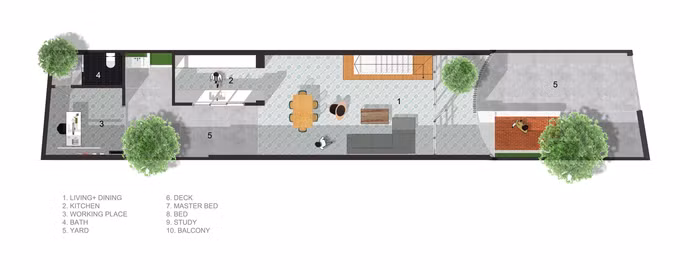 Ngôi nhà như chiếc lồng chim ở ngoại ô Sài Gòn