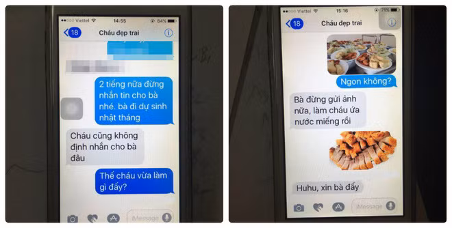 Dòng tin nhắn của cụ bà gửi cháu nội khiến người ta phải đọc đi đọc lại vì quá dễ thương