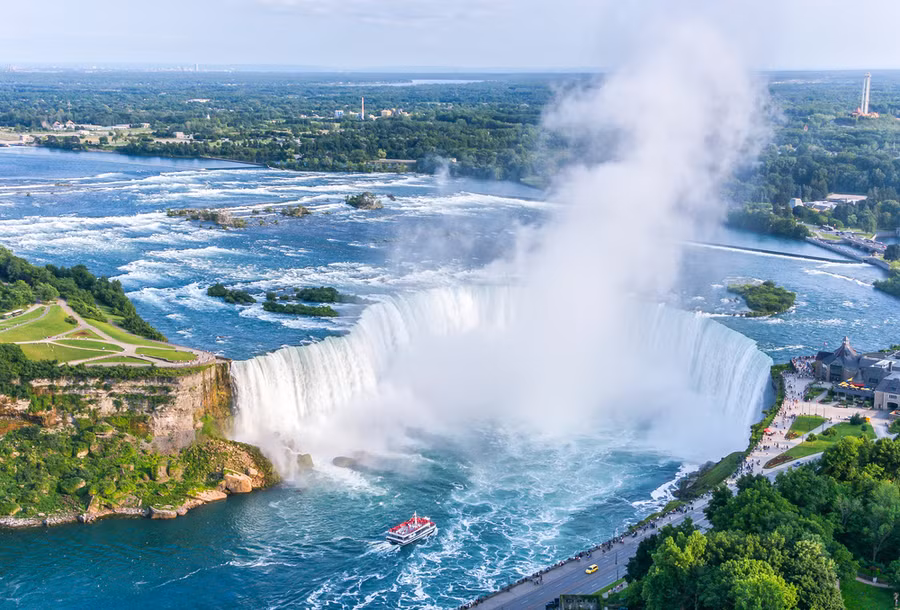 Niagara nhìn từ trên cao.