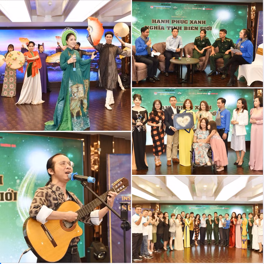 Đêm nhạc thiện nguyện “Hạnh phúc xanh - nghĩa tình biên giới” đã khởi động hàng loạt các hoạt động của tuổi trẻ toàn tỉnh Bình Phước hướng về vùng lũ.