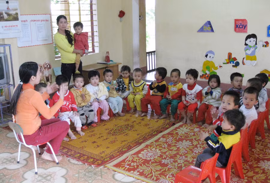 Chính sách đối với giáo viên mầm non được quan tâm đặc biệt