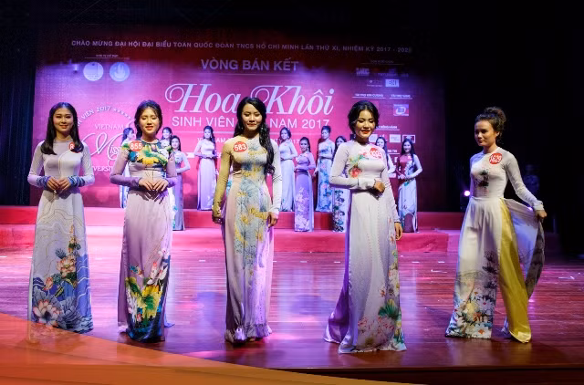 Thí sinh Hoa khôi Sinh viên Việt Nam 2017:tự tin, thông minh và hóm hỉnh ảnh 2