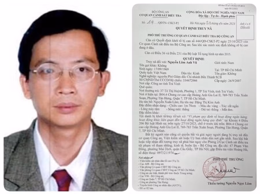 Bị can Nguyễn Lâm Anh Vũ Bị can Nguyễn Lâm Anh Vũ