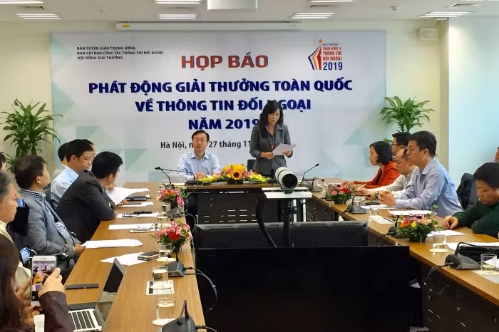 Mời tham dự giải thưởng toàn quốc về thông tin đối ngoại năm 2019