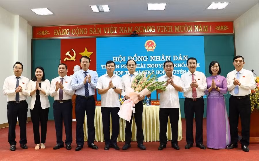 Ông Nguyễn Linh được bầu giữ chức vụ Chủ tịch UBND thành phố Thái Nguyên nhiệm kỳ 2021-2026