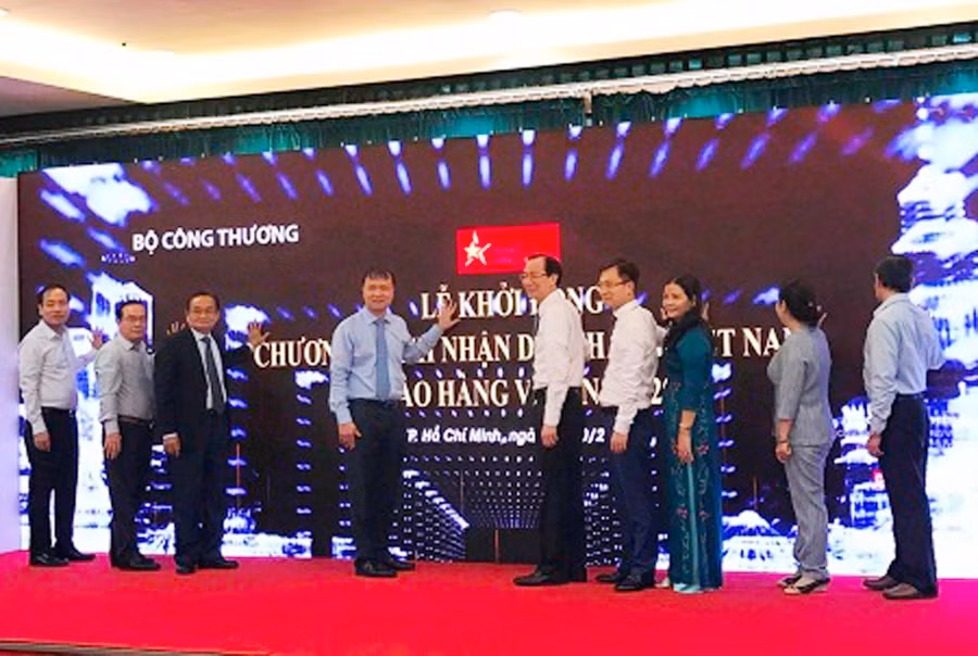 Lễ khởi động Chương trình Nhận diện hàng Việt Nam