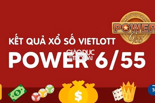 Kết quả xổ số Vietlott 20/8 - Xổ số Vietlott Power 6/55 thứ Năm