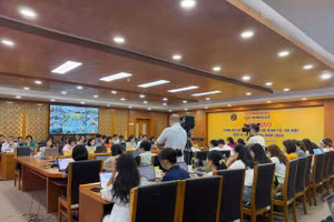 Toàn cảnh họp báo. (Ảnh: Hương Trang)